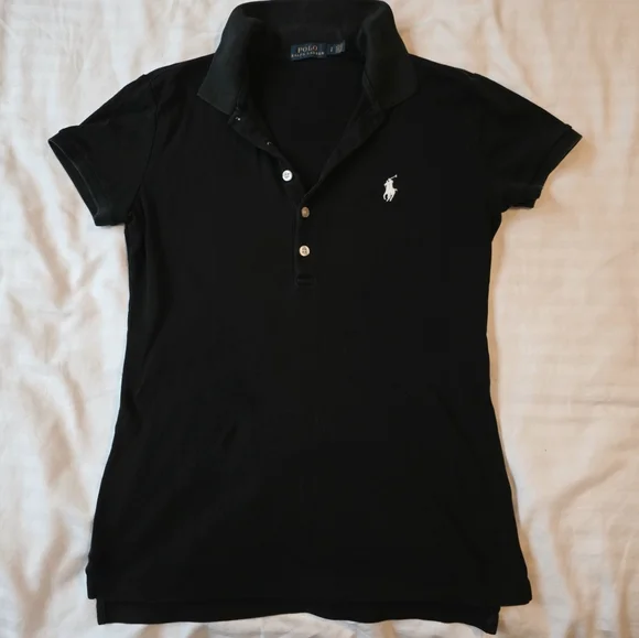 🍒POLO RALPH LAUREN🍒 SHORT SLEEVE POLO TOP - Picture 4 of 8